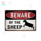 Wildlife Warning Signs Beware Of The Pig Snakes Metal Sign Animals Tin Plate Wild Forest Warning Plaque Retro Wall Stickers Sign