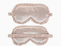 Silk Sleep Mask with Elastic Band and Lace Trim | Lightproof Breathable Eye Cover