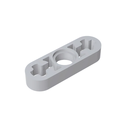 Gobricks GDS-689 Technical Liftarm Thin 1 x 3 | Building Block with Axle Holes Compatible with Lego 6632