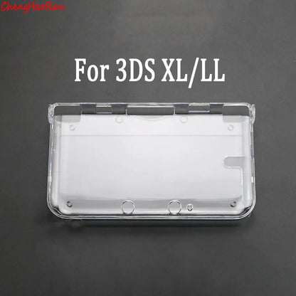 1 Piece Clear Protective Case for PSP PSV GBA SP NDSL DSI NDSi XL 3DS XL New 3DS XLLL Console | Universal Crystal Hard Shell