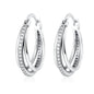 2026 New 925 Silver Elephant Cherry Blossom Butterfly Heart Earrings, a delicate choice for women's fashion jewelry