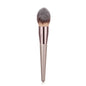 Champagne Makeup Brush Set | Foundation & Powder Flat Head Cosmetic Brush