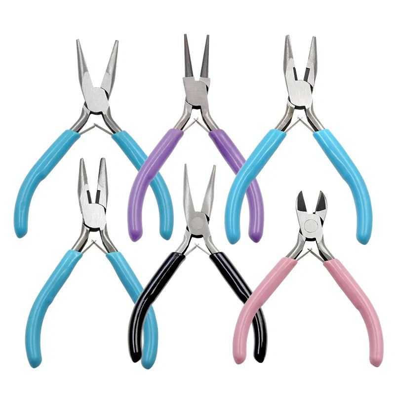 End Cutting Wire Pliers | Jewelry Making Tool Set with Bent Handle