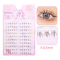 Menglu Natural Short Lower Lashes | Hand-Painted Style Fake Eyelashes
