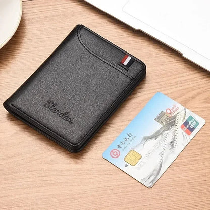 Ultra Thin Vertical Wallet for Men | Minimalist Card Holder