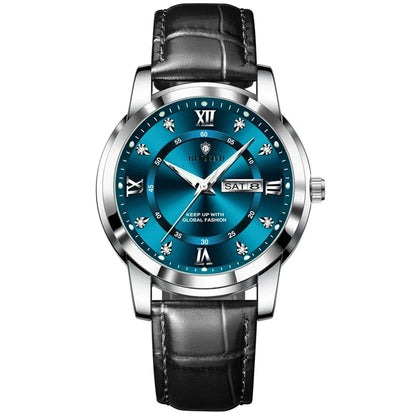 New Gifts Casual Business Diamond Clock Men Luxury Watch Automatic Watches Mens Fashion Quartz Wristwatches Gold Reloj Hombre