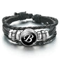 MeMolissa New Fashion Braided Wrap Leather Bracelets for Men High Quality Vintage Charm Wood Beads Ethnic Tribal Wristbands