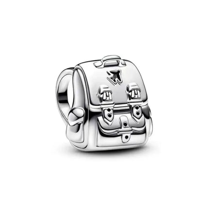 Hot Selling Christmas Santa 925 Silver Charm Bead Fit European Bracelet Bangles Women Necklace Jewelry