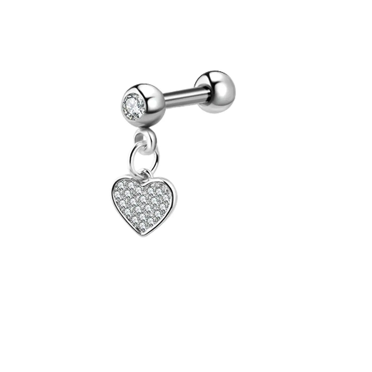 Moon Star Cartilage Earring Set | Cute Tragus Helix Daith Jewelry