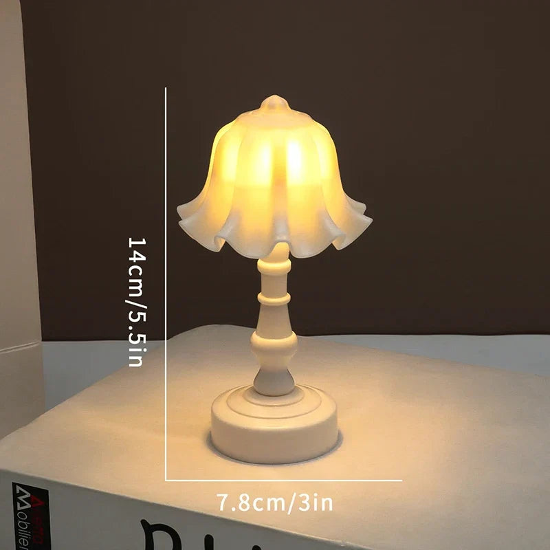 Mini LED Night Light | Battery Powered Atmosphere Lamp for Bedroom Decor