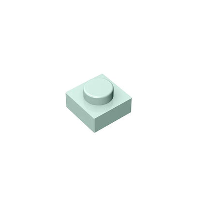 Gobricks GDS-501 Plate 1 x 1 | Compatible Building Blocks for DIY