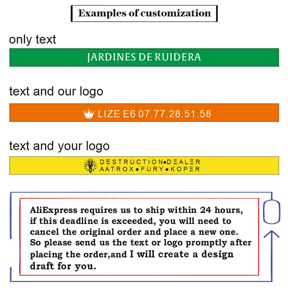 1 Lot Wholesale Custom Silicone Bracelet Custom Silicone Wristband Personalized Bangles Band for All Even Waterproof Not Fading