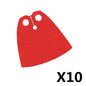 MOC Military Soldier Building Block Figure | Overcoat Officer with Shawl Capes and Battle Robe