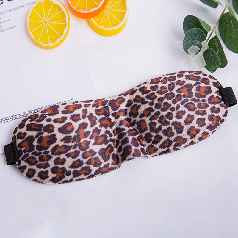3D Sleeping Mask Eyepatch | Light Blocking Blindfold for Travel and Sleep