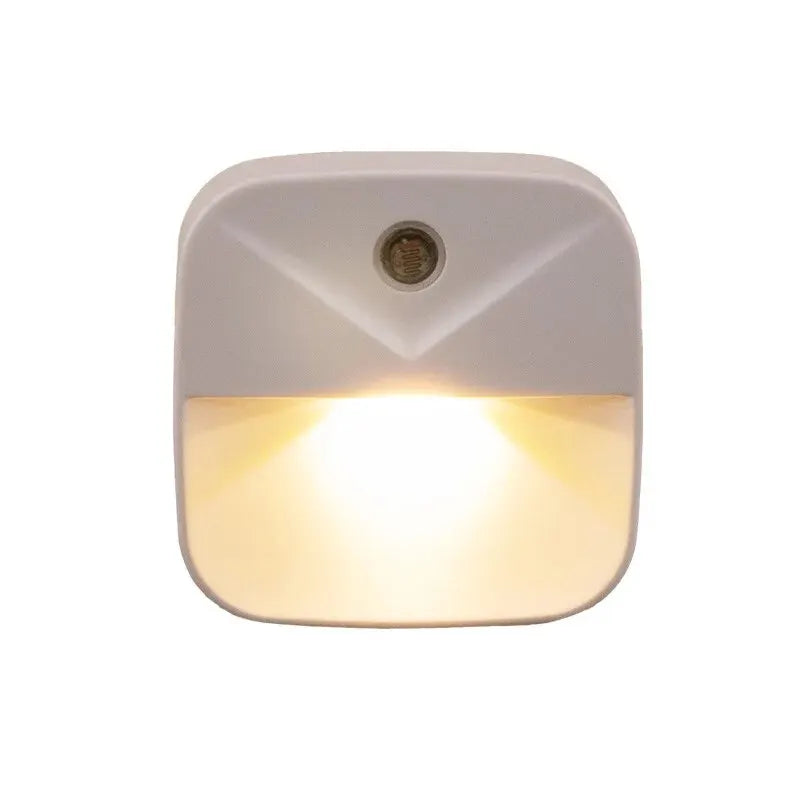 Smart Motion Sensor Night Light | EU Plug LED Wall Lamp for Home Safety