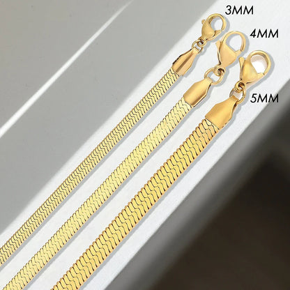 Snake Chain Anklet for Women/Men Girls Beach Chain Ankle Gifts Stainless Steel Not Allergic Dropshipping/Wholesale