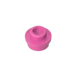 PL.ROUND 1X1 W. THROUGHG. HOLE Building Blocks 85861 28626 | Compatible with Lego MOC Gifts