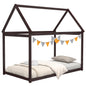 Stable Kids Platform Floor Bed with Roof an