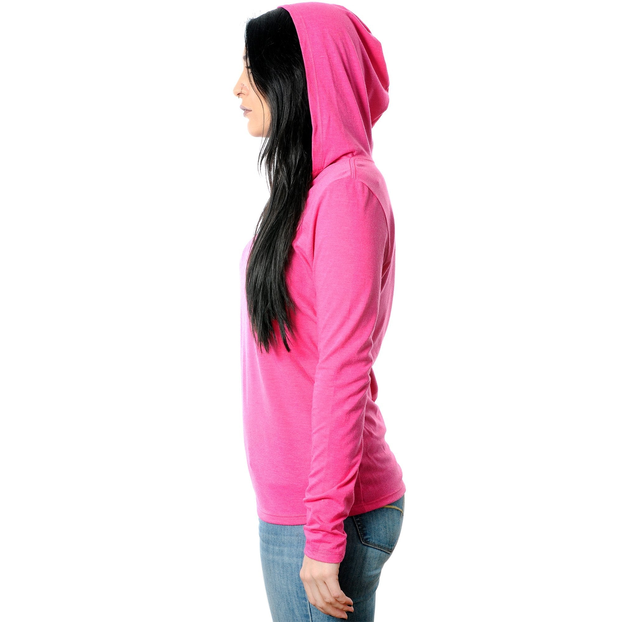 Don't Touch Me Black Tapered Long Sleeve Hoodie