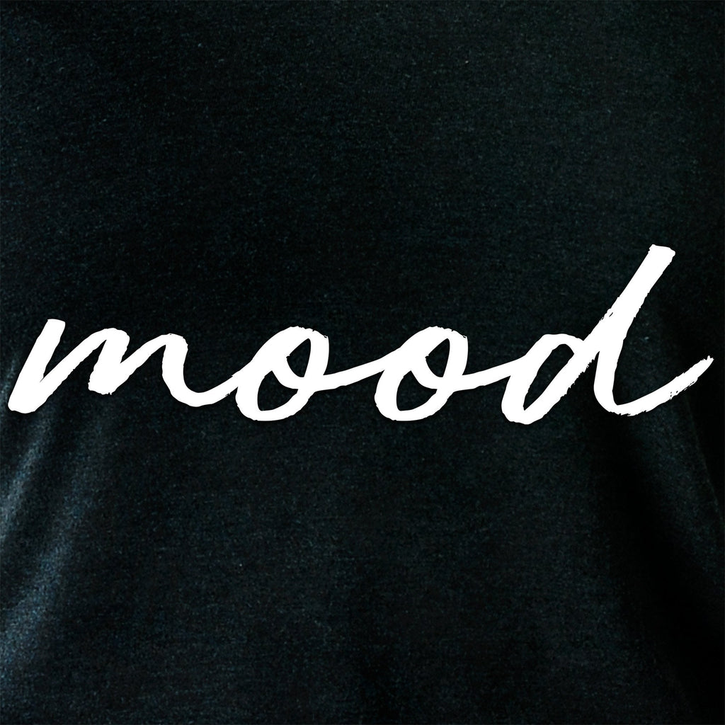 Mood Black Tapered Long Sleeve Hoodie