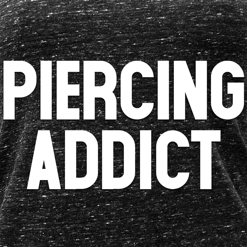 Piercing Addict Black Gray Cosmic Twist Back Tank Top