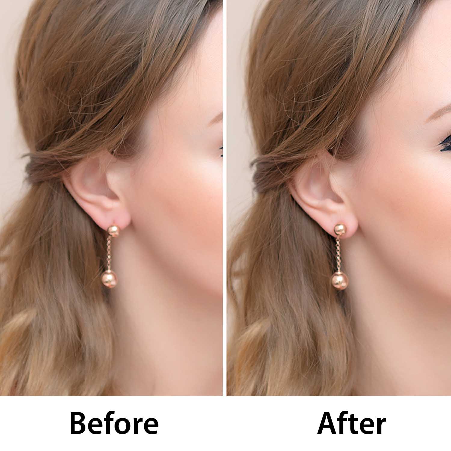 Universal EZback Earring Backs Soft Clear Silicone