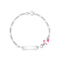 UNICORNJ Sterling Silver 925 Childrens Bracelet with Enamel Charm Italy