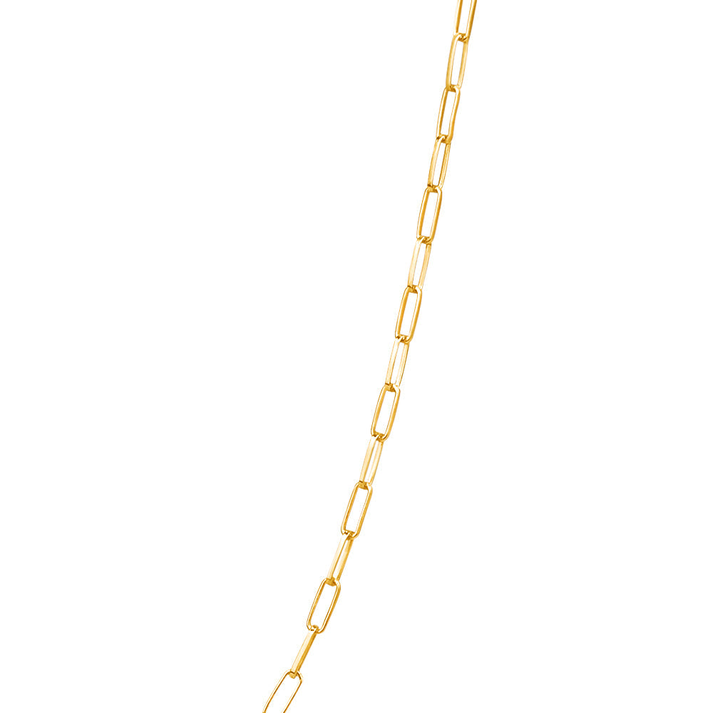 Paperclip Chain Sterling Silver for Women and Girls Made in Italy