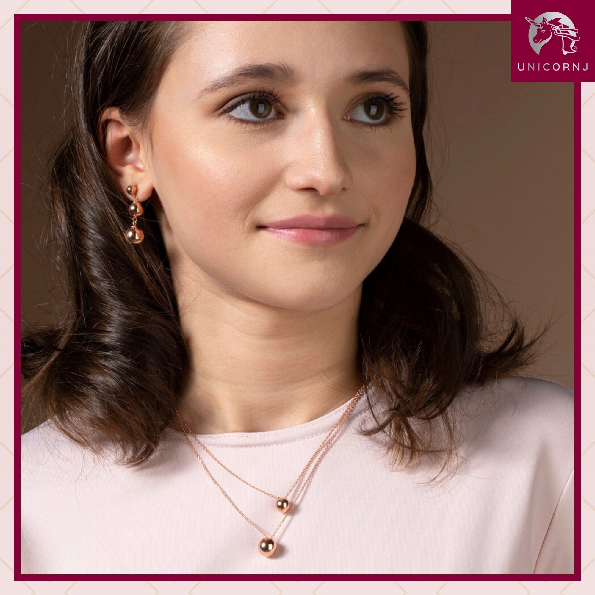 Sterling Silver 925 Polished Triple Ball Drop Earrings