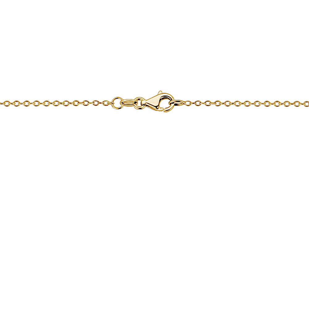14K Yellow Gold Heart Pendant necklace Mother of Pearl or Pink for Girls and Women Italy 16 inches