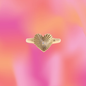 Starburst Heart Ring