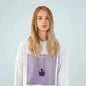 Purple Logo Sweatshirt - Soft Loose Fit Women's Top | Femstylo