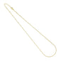 Gold Dainty Twisted Snake Chain Necklace, Sku#LD587