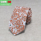 Narrow Casual Patterned Tie For Men
