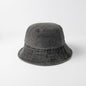 Personalized Distressed Simple Solid-Colored Bucket Hat