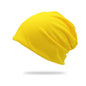 Solid-color Double-layer Pullover Beanie Thin Style