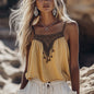 Chinese Style Retro Suspender Top