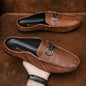 Men's Closed Toe Slip-On Leather Loafers