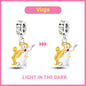 S925 Colorful Luminous Constellation Pendant