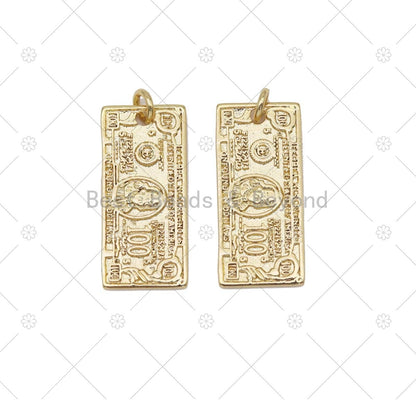 One Hundred US Dollars Charm, Sku#LK544