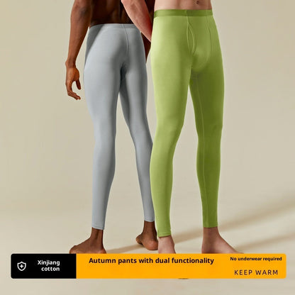 Men's Comfortable Seamless Thermal Leggings