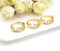 CZ Pave Love Word Ring, LD37