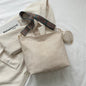Vintage Wide Shoulder Strap Shoulder Bag