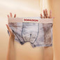 Mens Ice Silk Mesh Underwear Antibacterial And Breathable Boxer Briefs