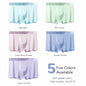 Men's Ice Silk Boxer Briefs Breathable, Moisture-Managing, Ultra-Soft Comfort Underwear For Summer