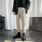 Men's Dress Pants Men's Cropped Slim-fit Casual