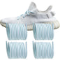 Endoto 2 Pairs Shoelaces Replacement Round Laces for Adidas Yeezy Boost 350 V1/V2 380 500 700 750 950 Sneakers Shoes(Color:Blue TintSize:44Inch)