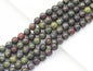 Genuine Dragon Blood Stone Round Smooth Beads, Sku#1426