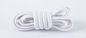 Lazy elastic shoelaces-black-polyester low-stretch silk + latex silk-1 piece