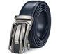 Mens Cowhide Double-Layer Cowhide Stylish Business Casual All-Match Belt For Trousers